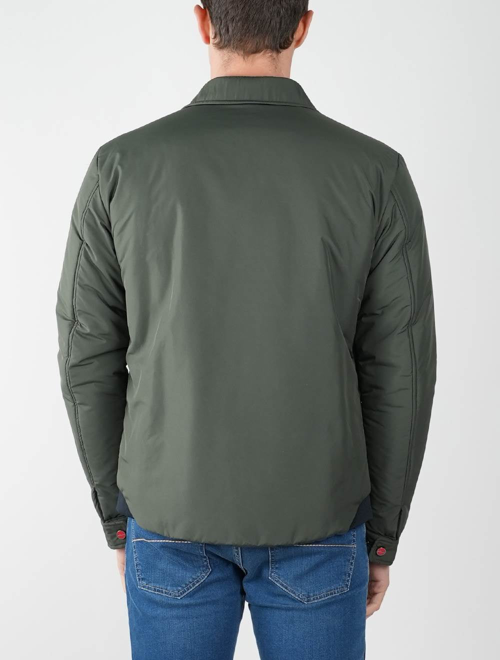 Kiton Green Pl Coat Green - view 13