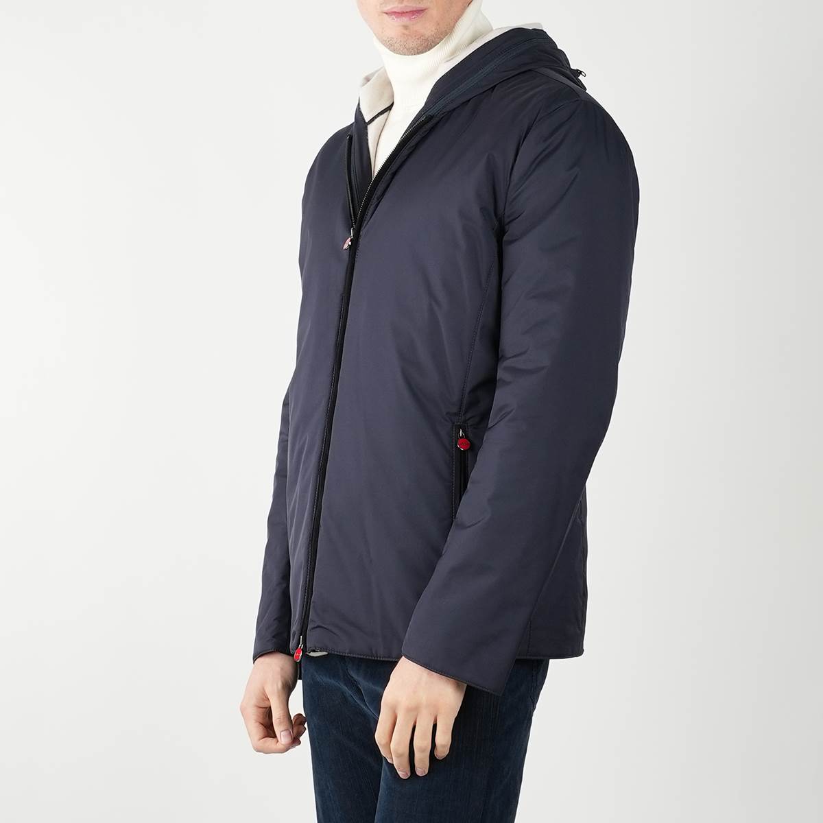 Kiton Blue Pa Pu Coat - view 15