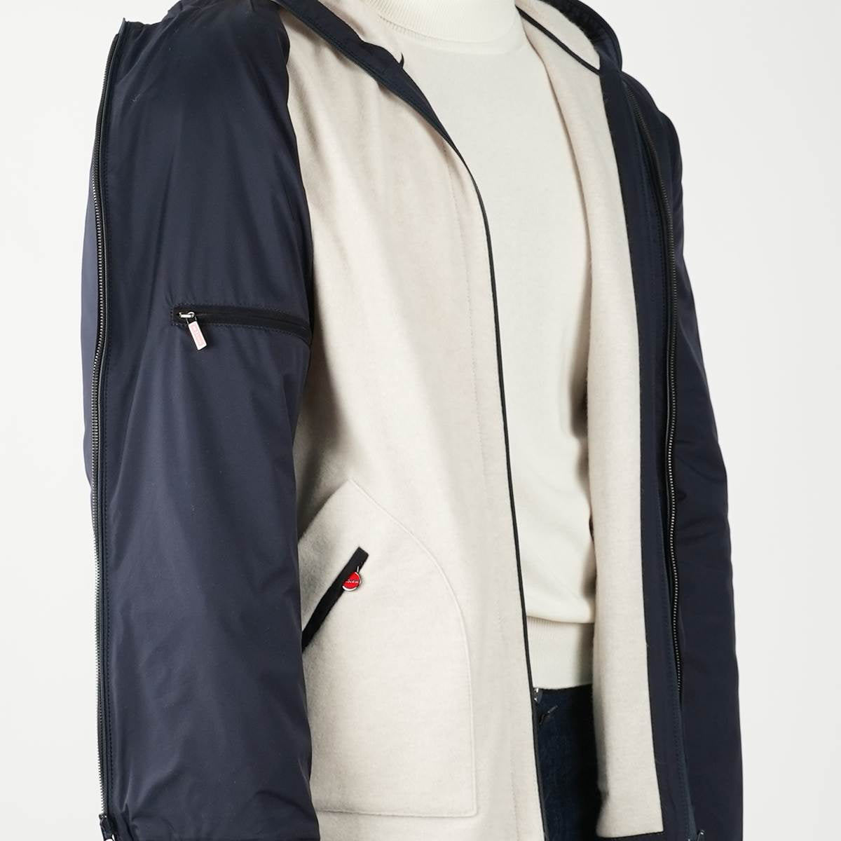 Kiton Blue Pa Pu Coat - view 18