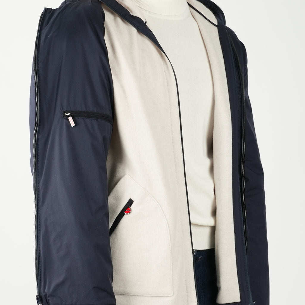 Kiton Blue Pa Pu Coat - view 7