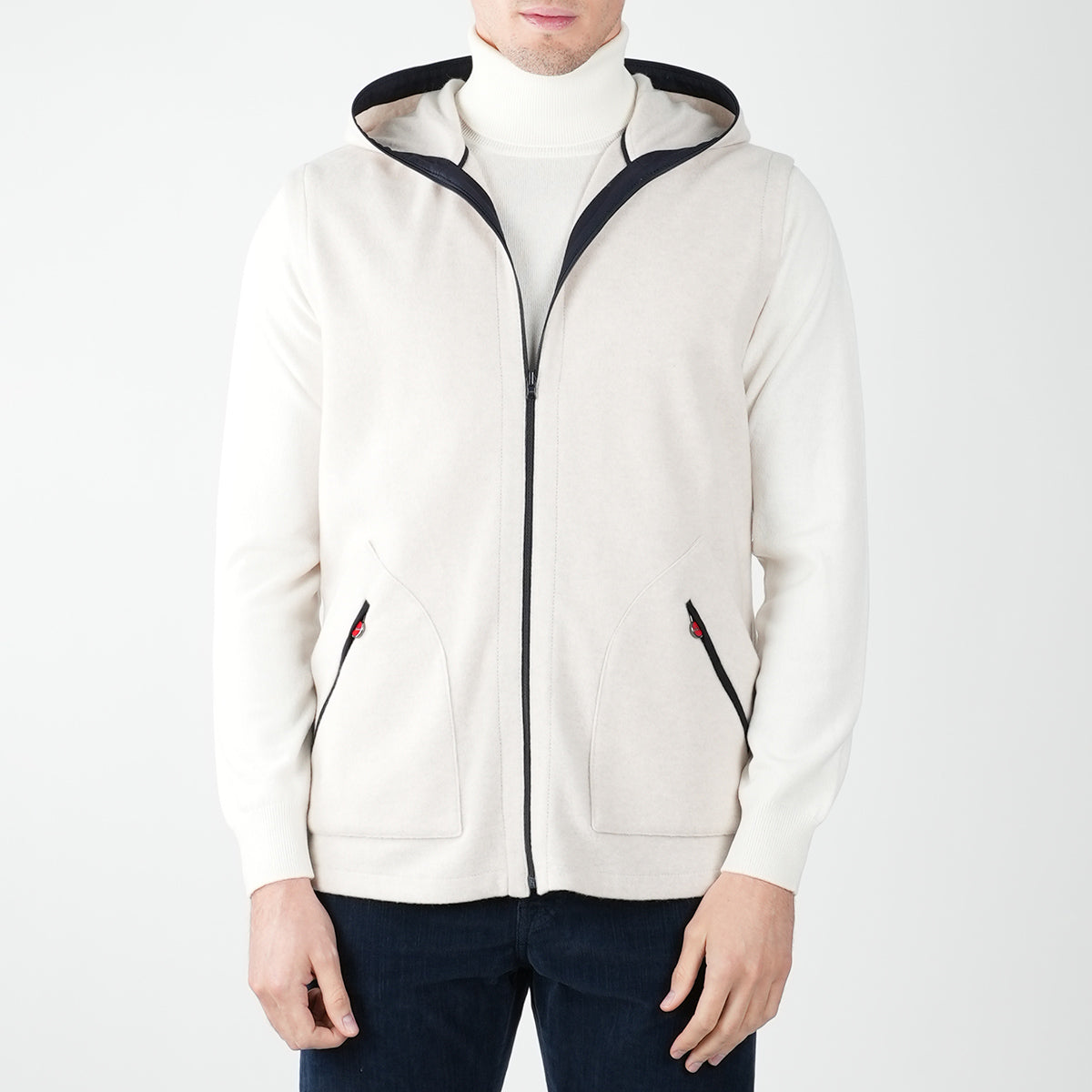 Kiton Blue Pa Pu Coat - view 9