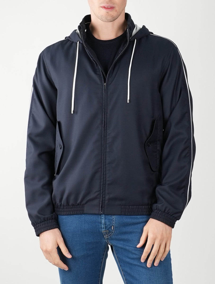 Kiton Blue Virgin Wool Pa Coat - view 3