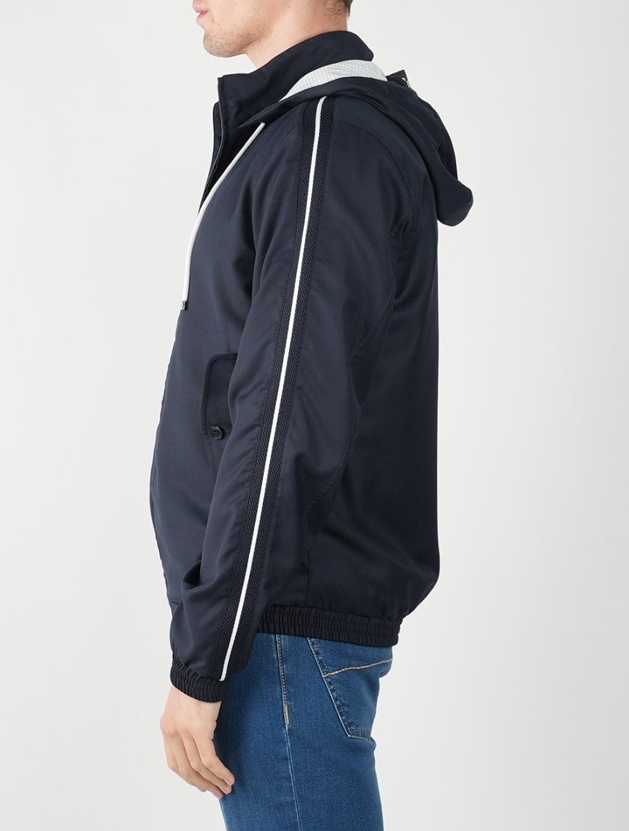 Kiton Blue Virgin Wool Pa Coat - view 5