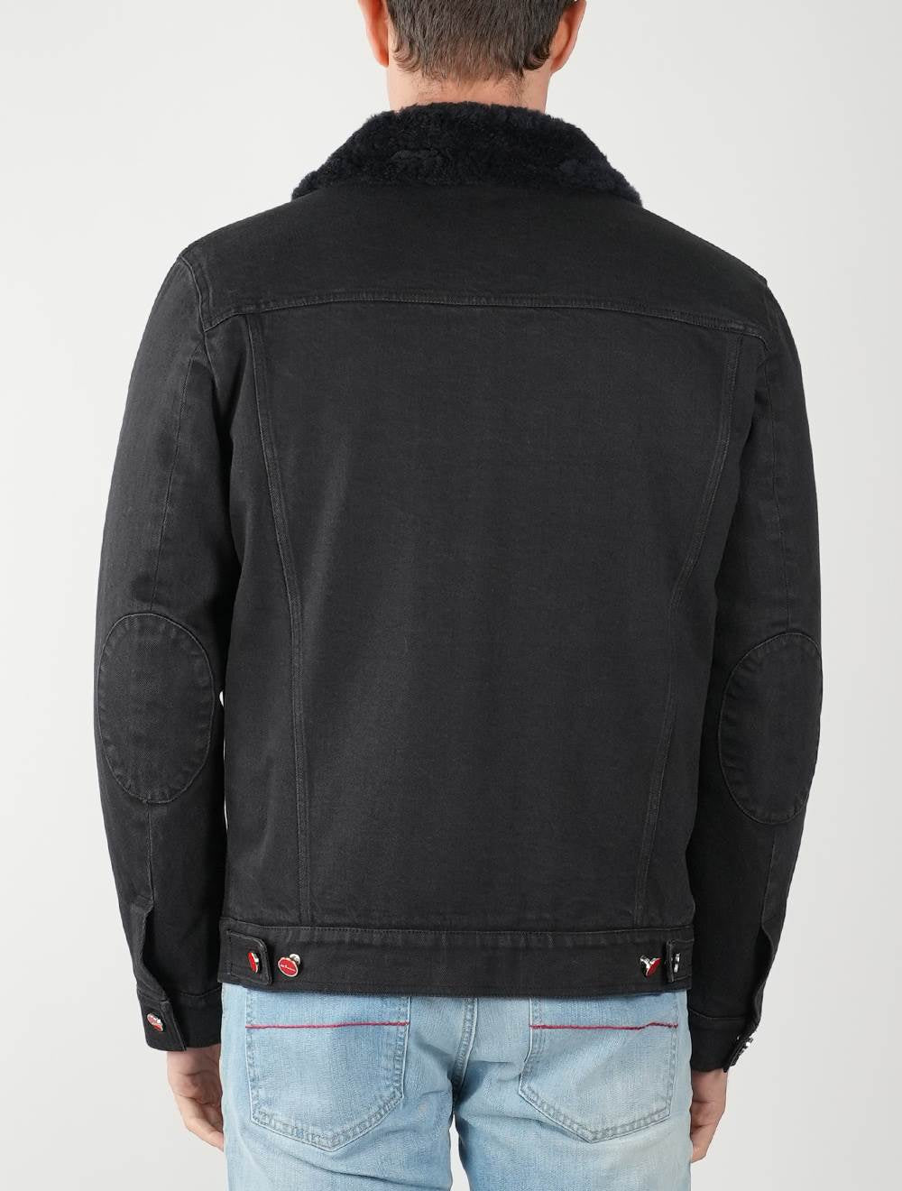Kiton Black Cotton Ea Coat Style 1 - view 13