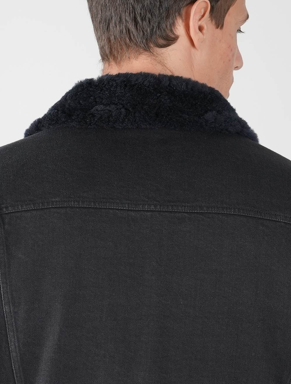 Kiton Black Cotton Ea Coat Style 1 - view 20