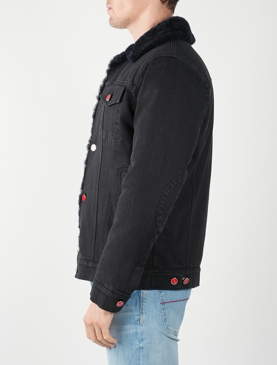 Kiton Black Cotton Ea Coat Style 1 - view 5
