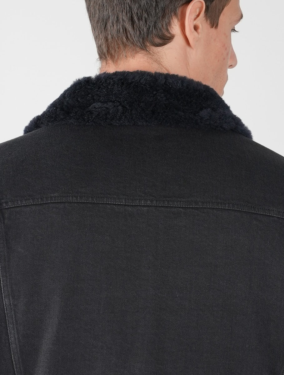 Kiton Black Cotton Ea Coat Style 1 - view 8