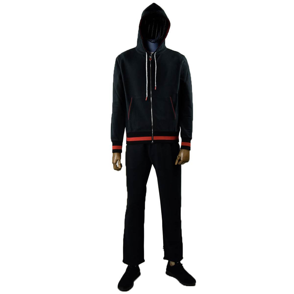 Kiton Black Cotton Tracksuit - view 6