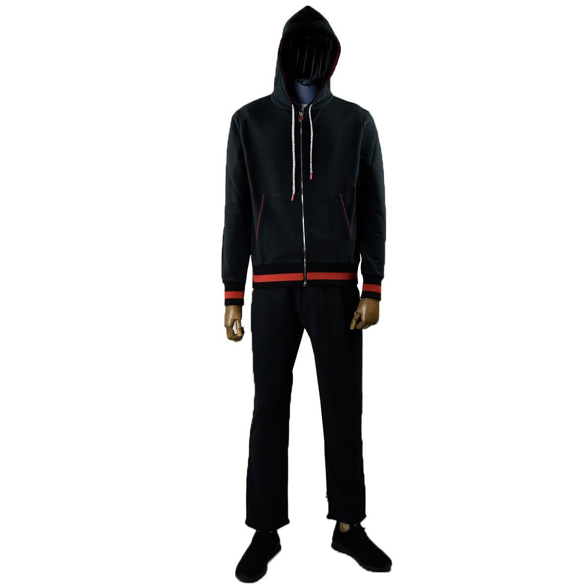 Kiton Black Cotton Tracksuit - view 6