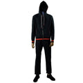 Kiton Black Cotton Tracksuit