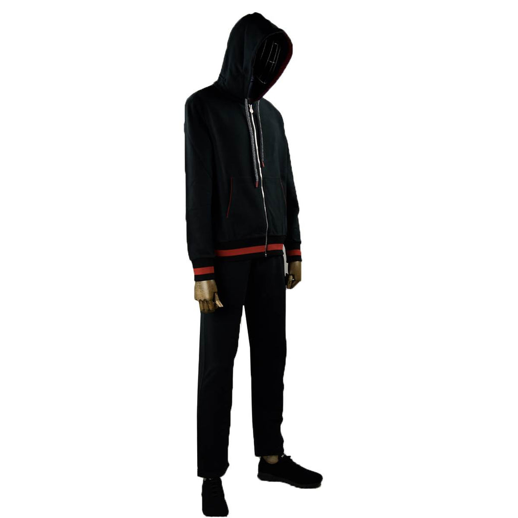 Kiton Black Cotton Tracksuit - view 2