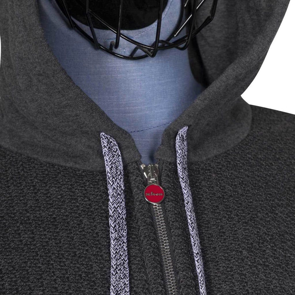 Kiton Gray Red Cotton Tracksuit - view 4