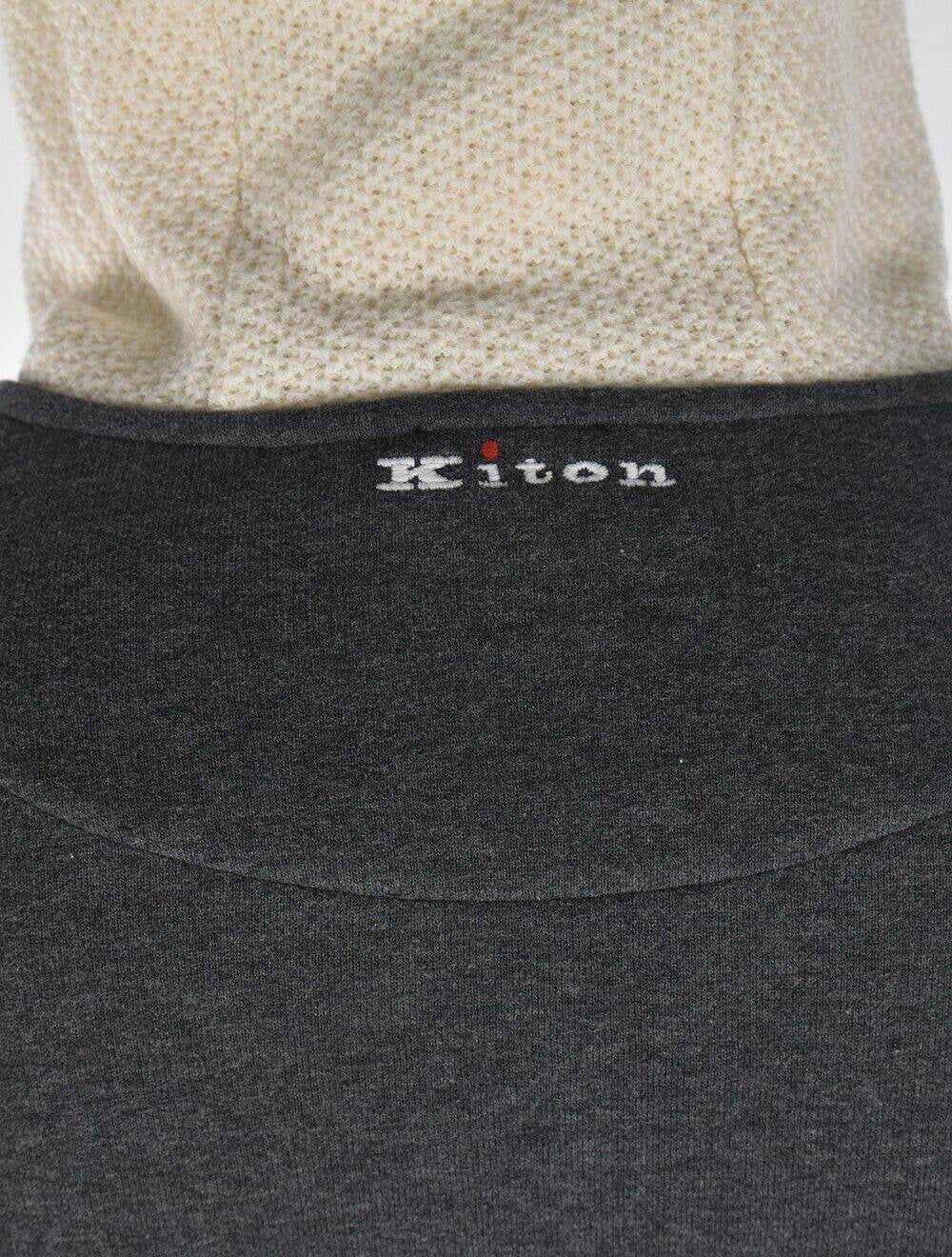 Kiton Gray White Tracksuit - view 3
