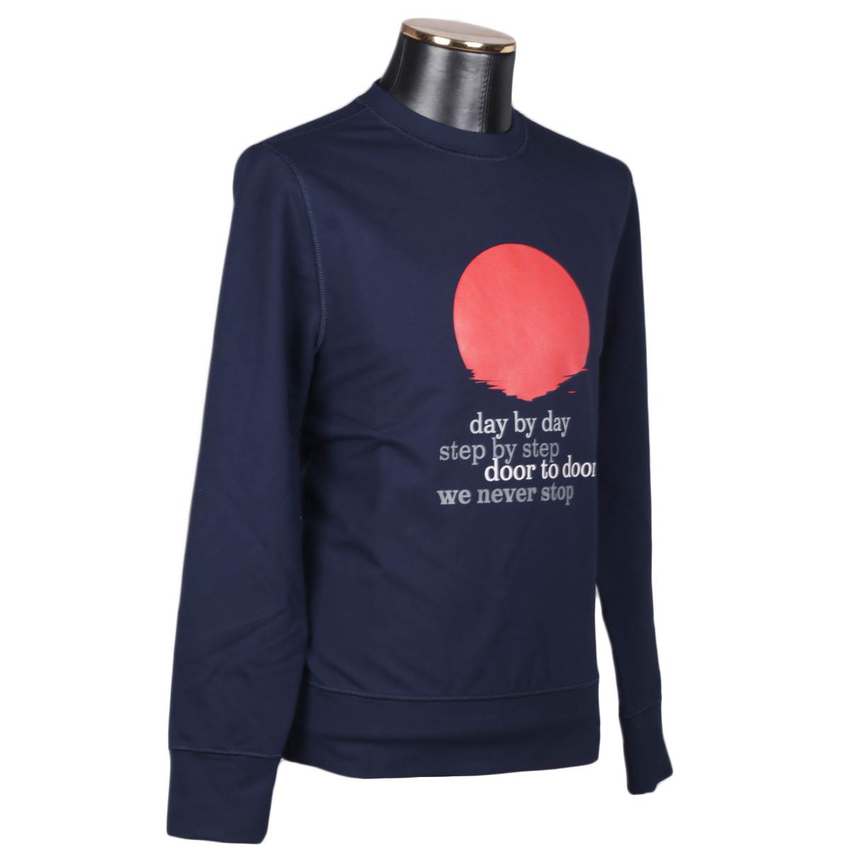 Kiton Blue Cotton Ea Sweater Blue - view 2