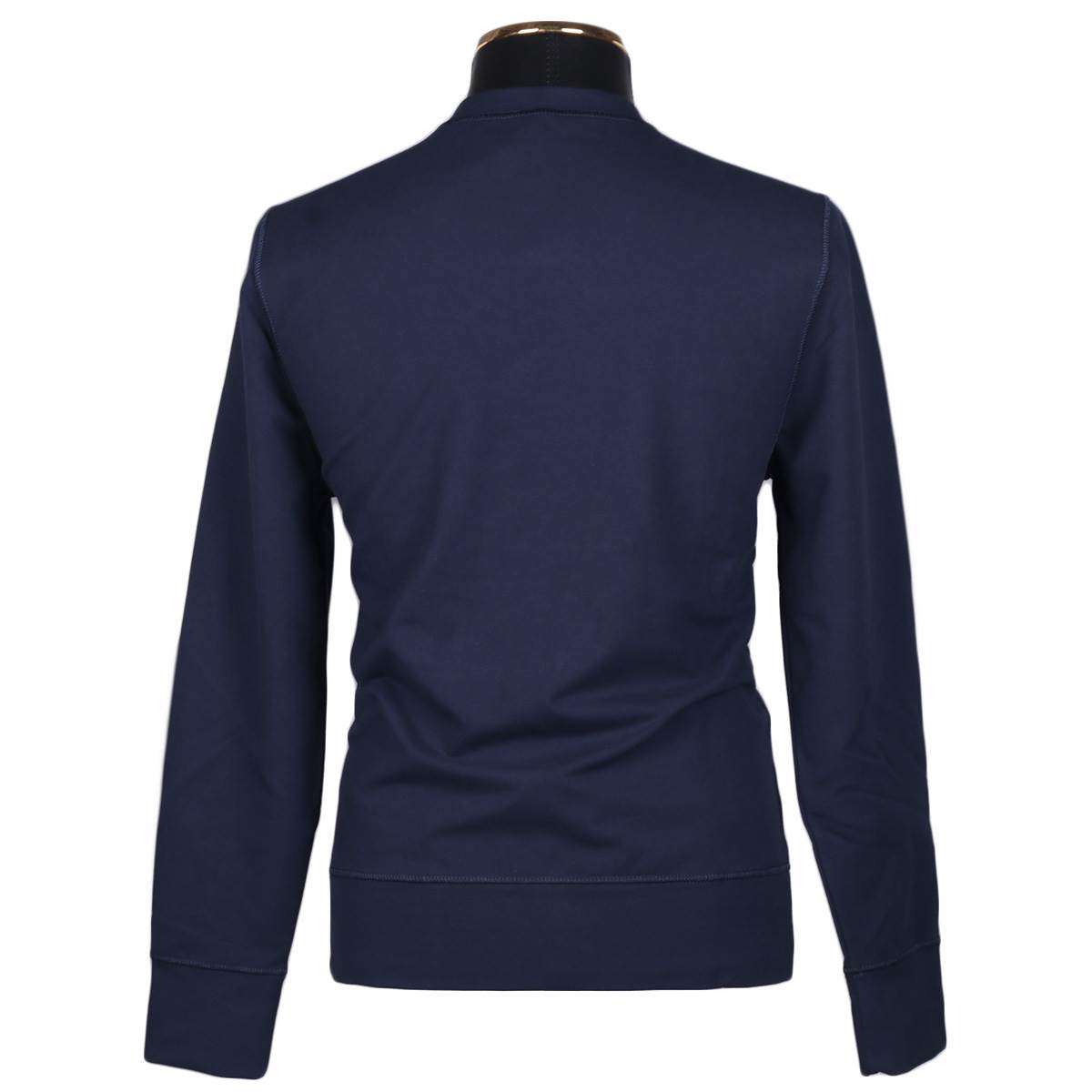 Kiton Blue Cotton Ea Sweater Blue - view 4