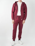 Kiton Burgundy Cotton Ea Tracksuit