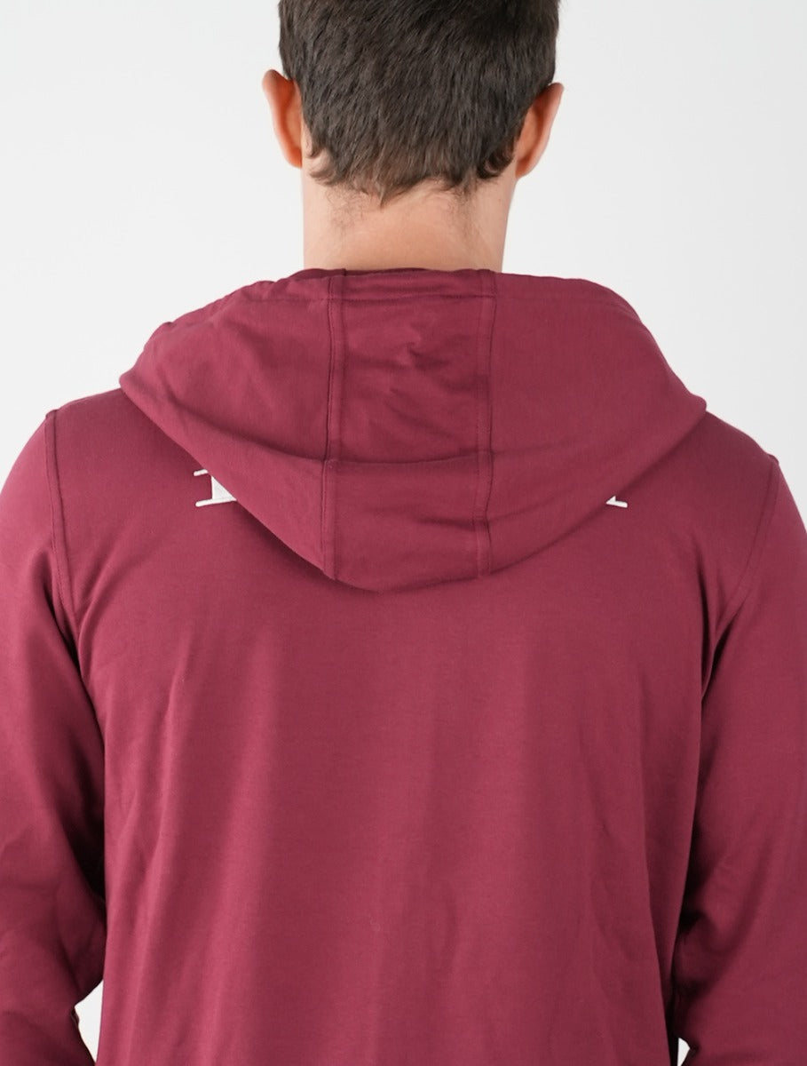 Kiton Burgundy Cotton Ea Tracksuit - view 8