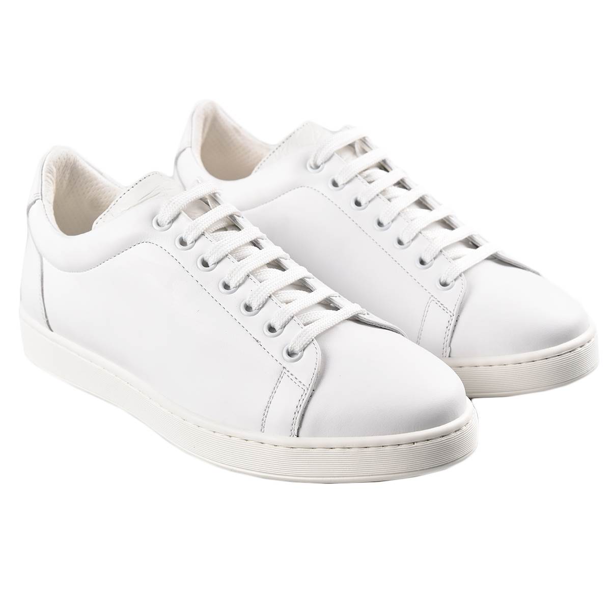 Kiton White Crocodile Calfskin Shoes