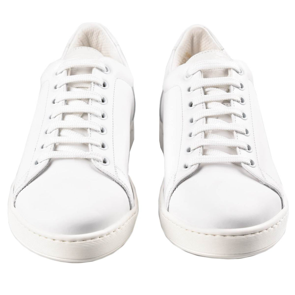 Kiton White Crocodile Calfskin Shoes