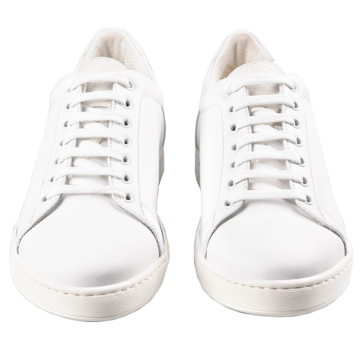 Kiton White Crocodile Calfskin Shoes