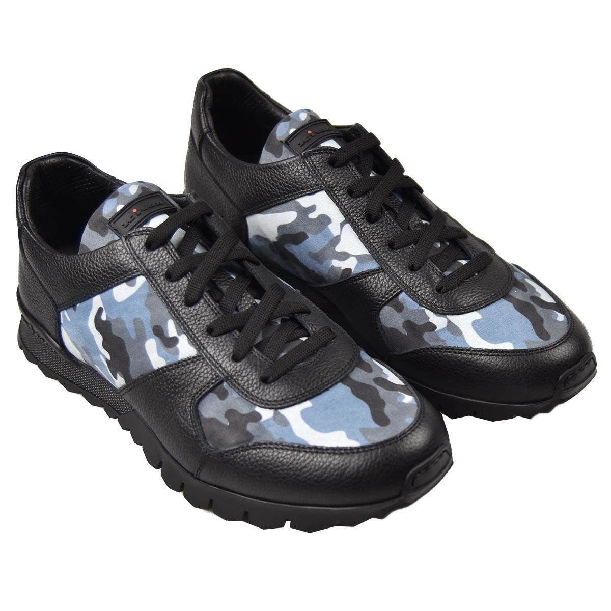 Kiton Multicolor Cotton-Polyester Shoes VLAZ