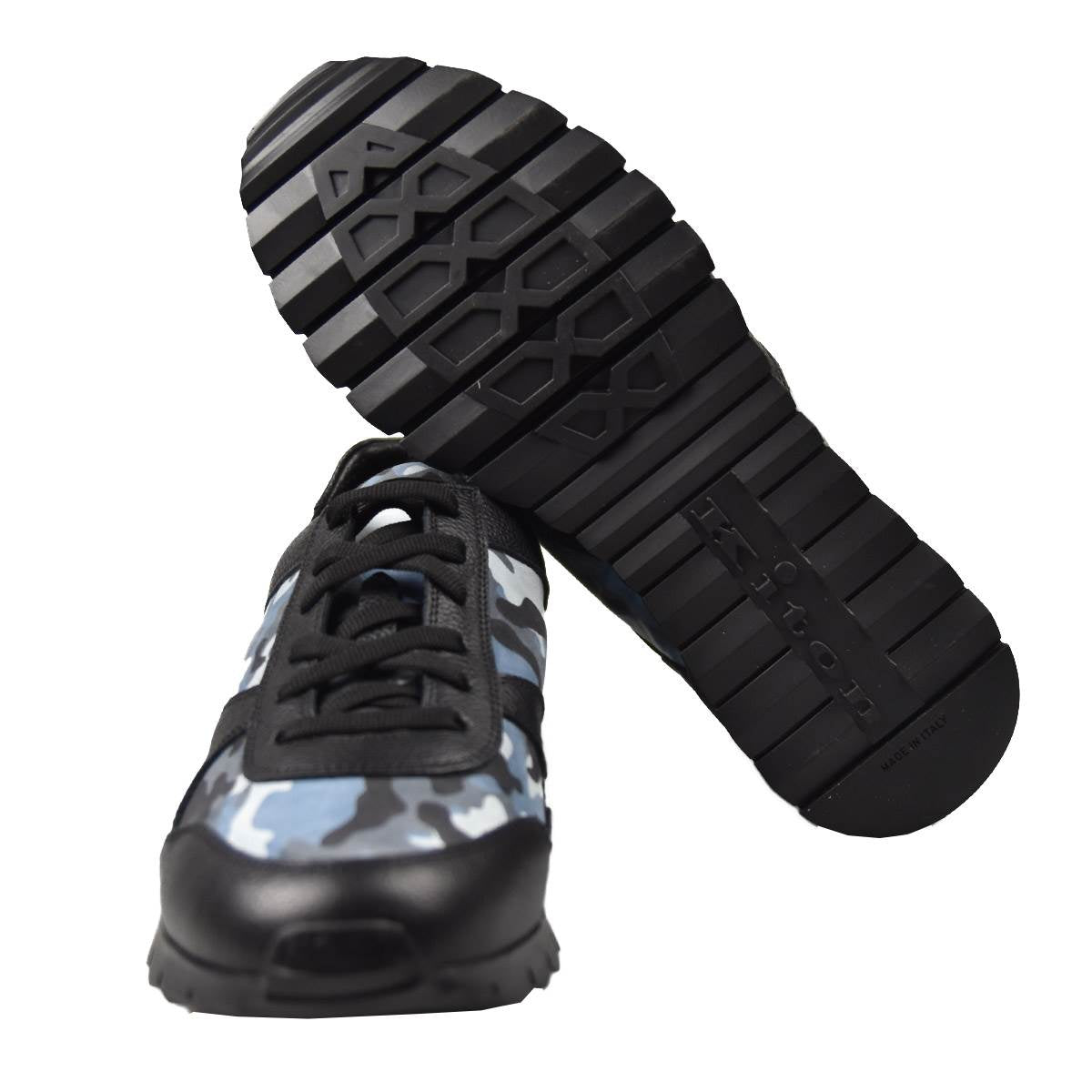 Kiton Multicolor Cotton-Polyester Shoes VLAZ
