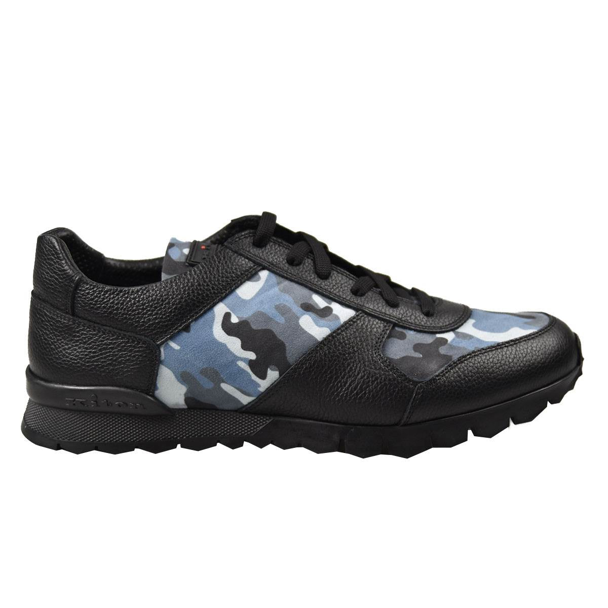 Kiton Multicolor Cotton-Polyester Shoes VLAZ