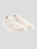Kiton White Leather Sneakers USSA077
