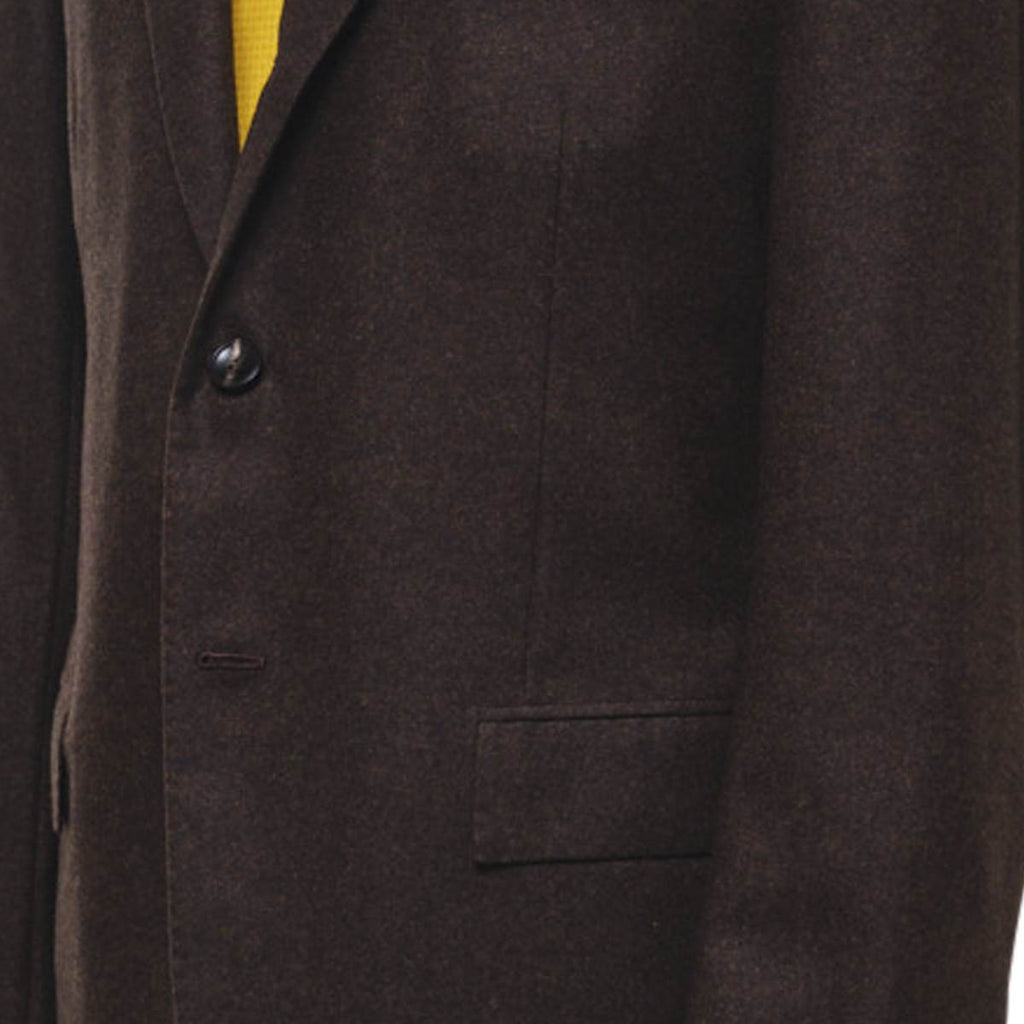 Kiton Brown Cashmere Blazer — view 4