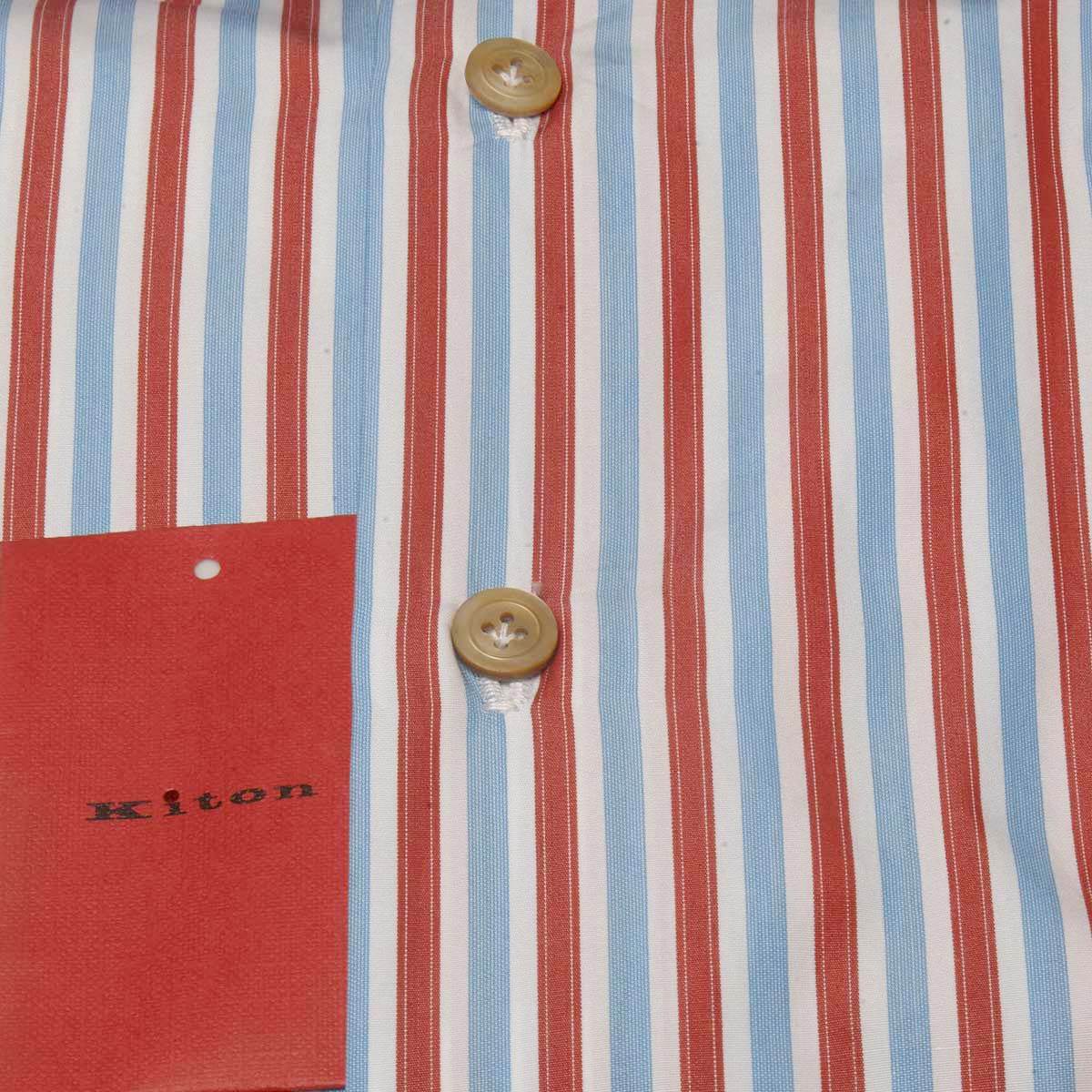 Kiton Multicolor Cotton Shirt Multicolor - view 5