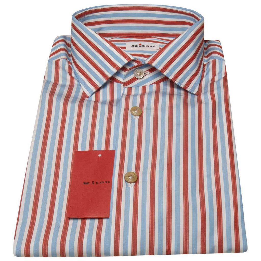 Kiton Multicolor Cotton Shirt Multicolor - view 4