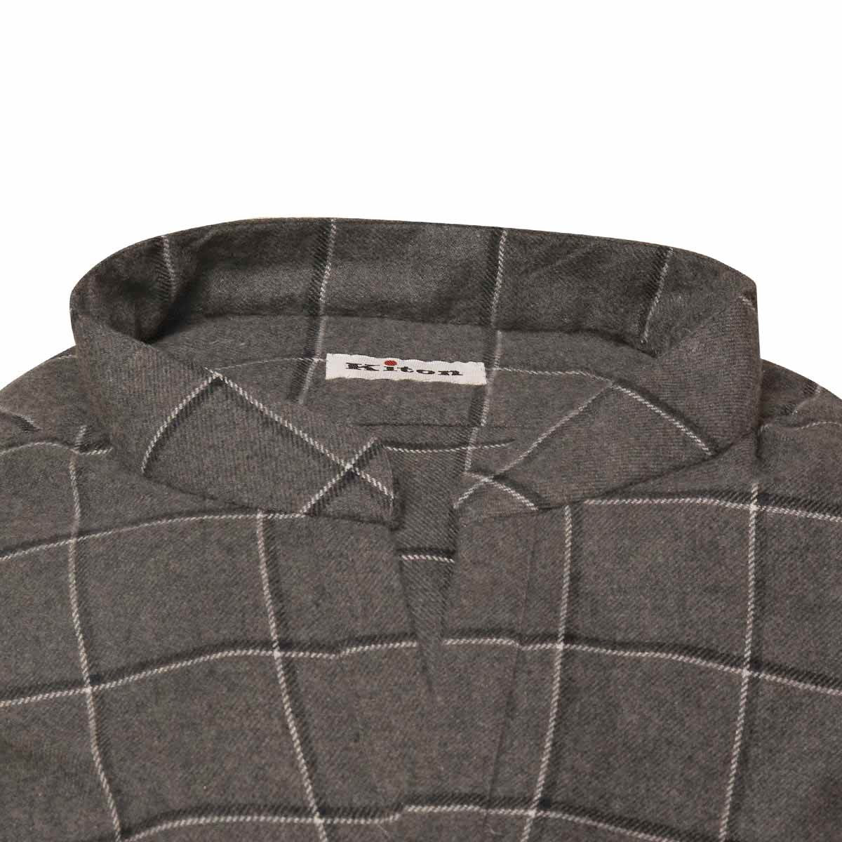 Kiton Multicolor Cotton Korean Shirts - view 2
