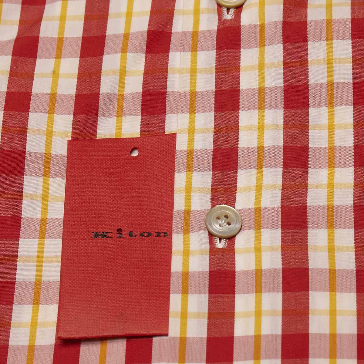 Kiton Multicolor Cotton Shirt Multicolor - view 3