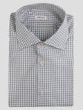 Kiton Gray Cotton Shirt Gray
