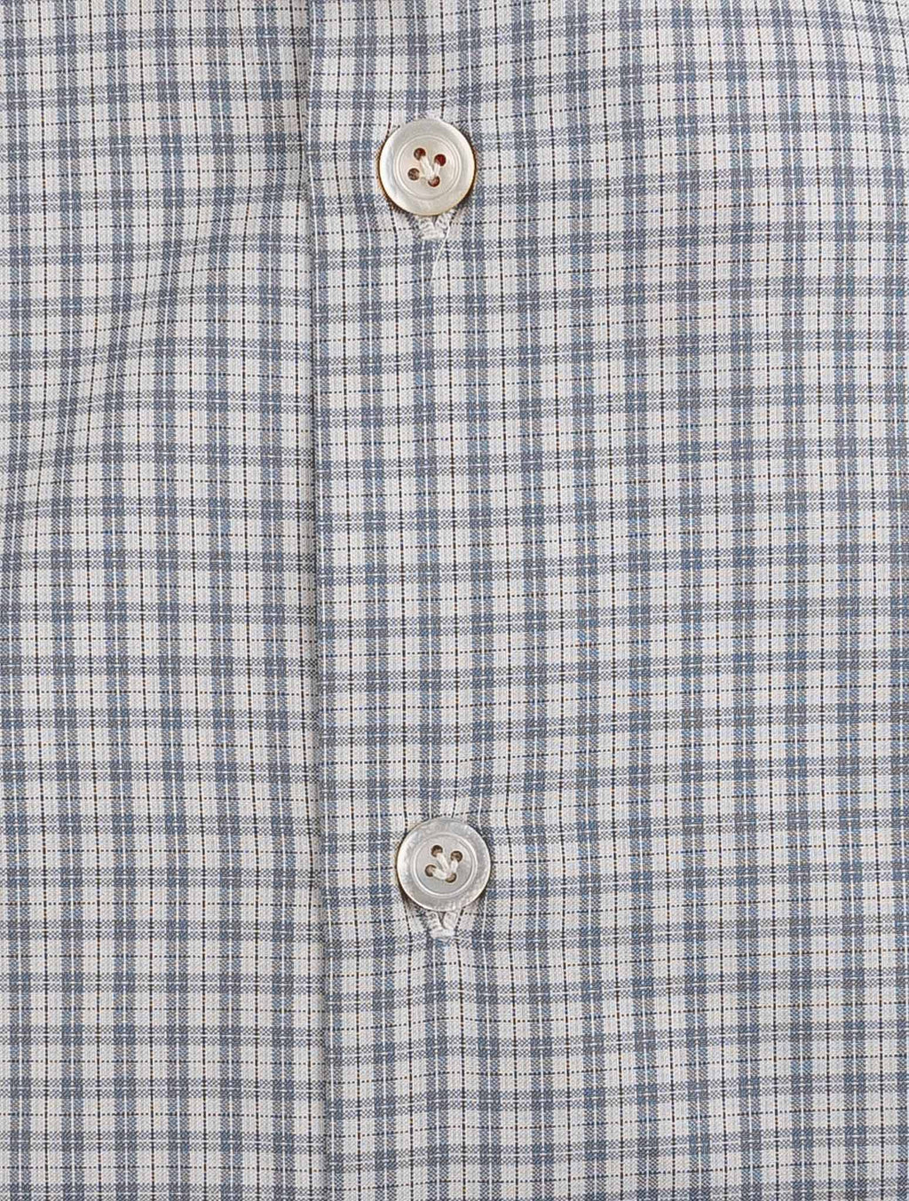 Kiton Gray Cotton Shirt Gray - view 3