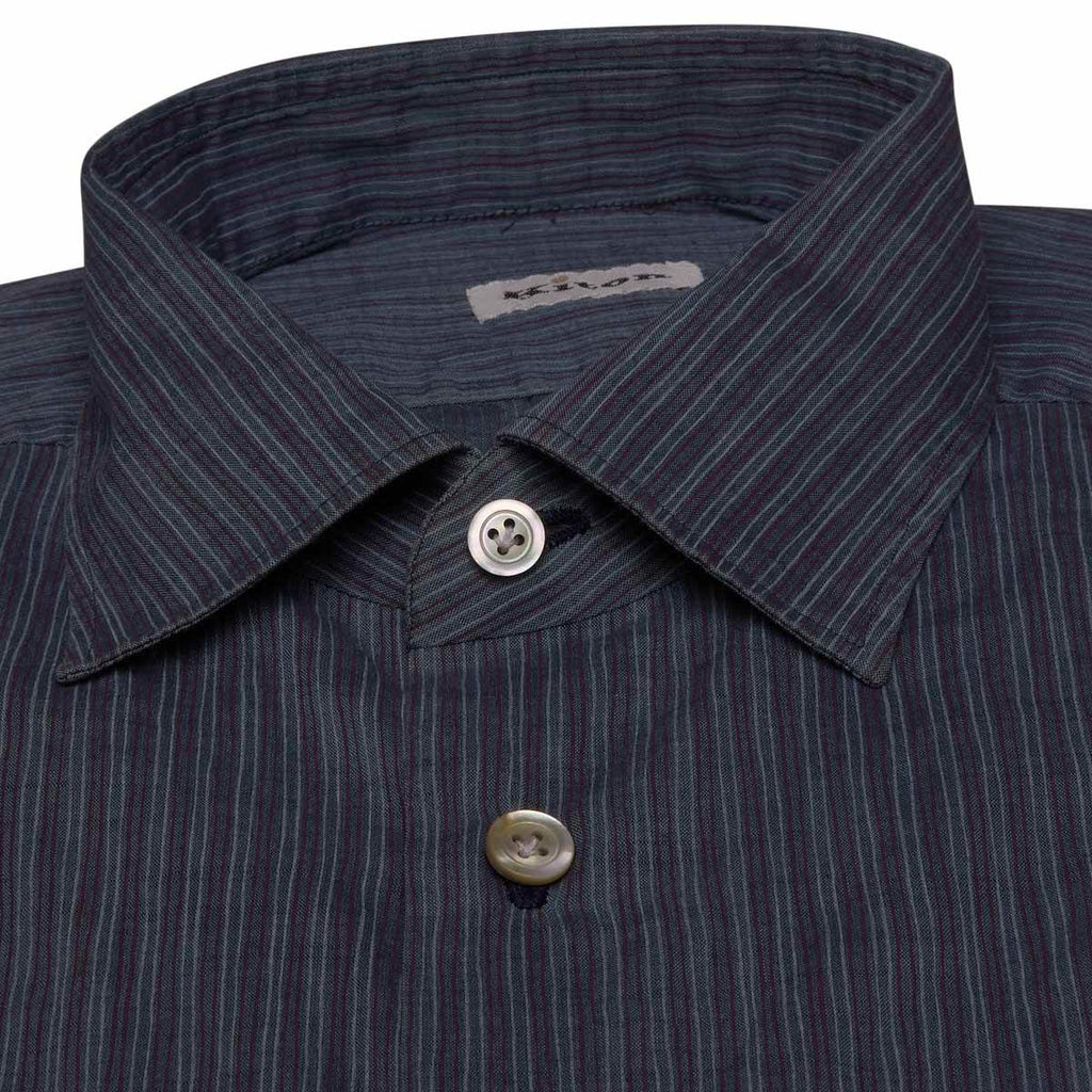 Kiton Multicolor Cotton Shirt Multicolor - view 5
