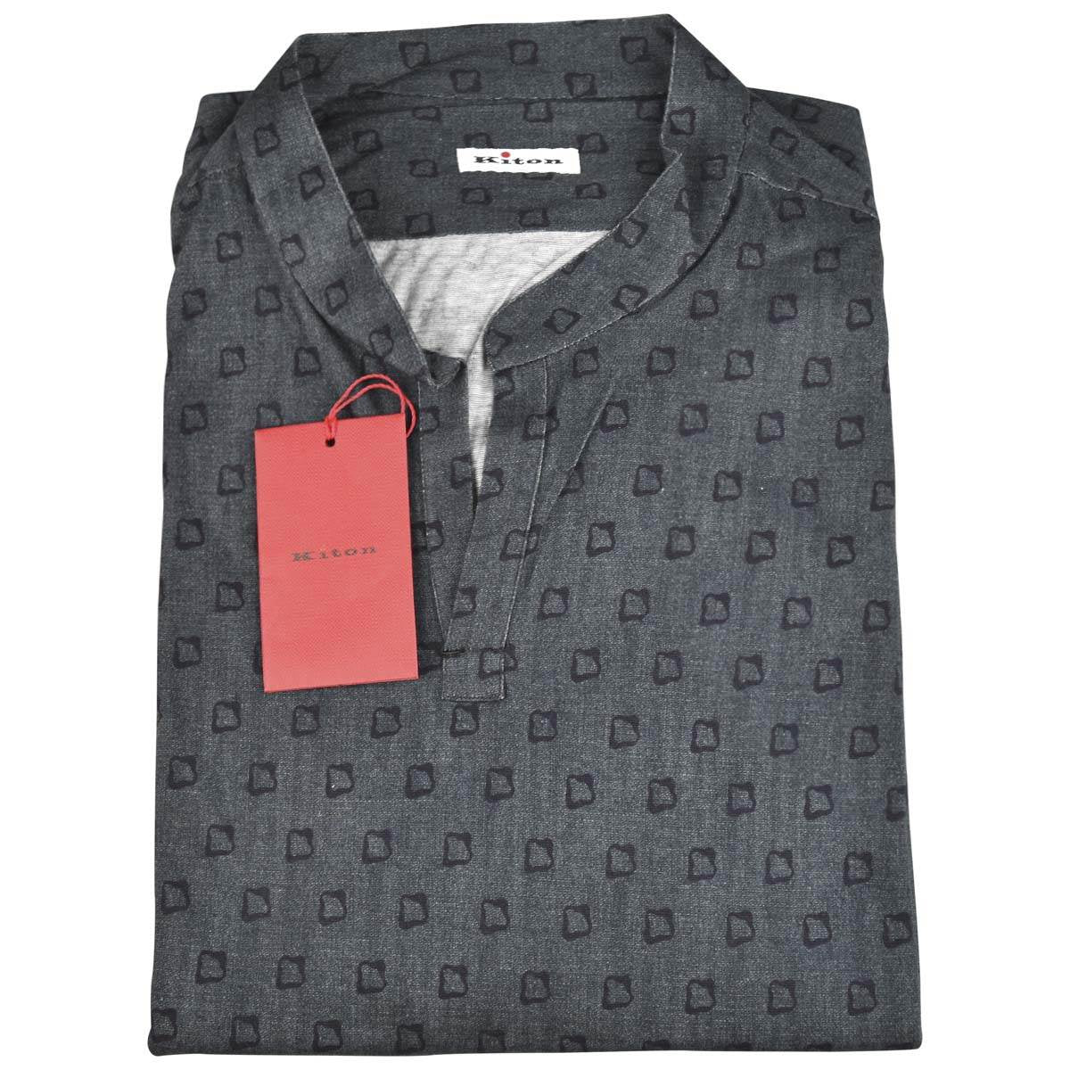 Kiton Multicolor Cotton Corean Shirt Multicolor - view 4