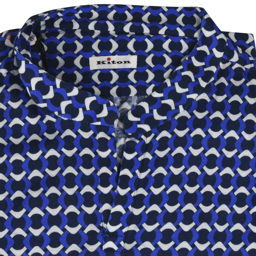 Kiton Multicolor Cotton Corean Shirt Multicolor - view 3