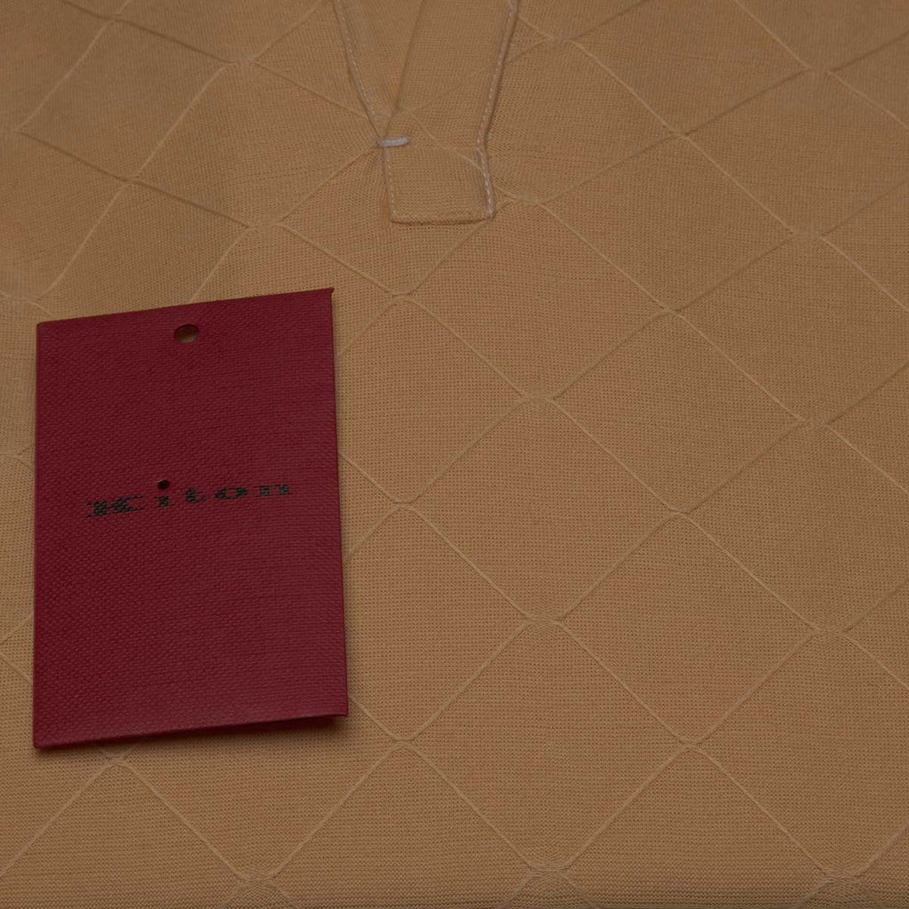 Kiton Yellow Cotton Korean Shirt - view 6