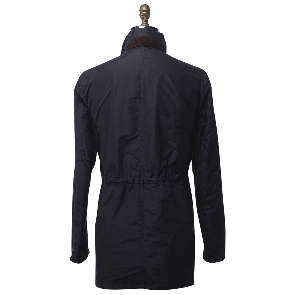 Kiton Light Gray Pl Silk Coat - view 3