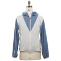 Kiton White Light Blue Pa Ea Coat