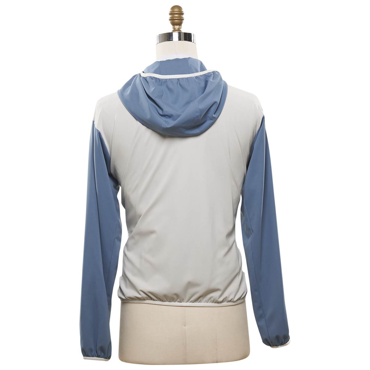 Kiton White Light Blue Pa Ea Coat - view 7