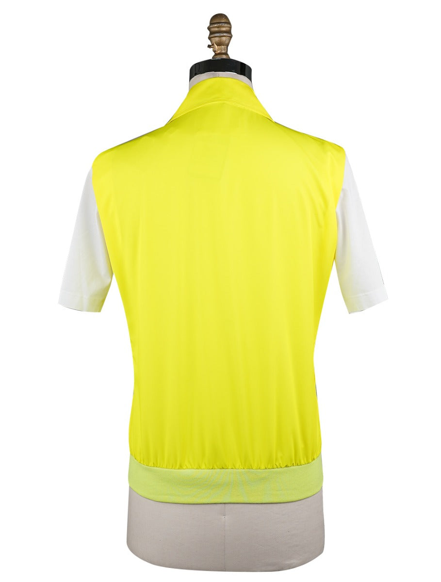Kiton Yellow Plaid Gilet — view 3