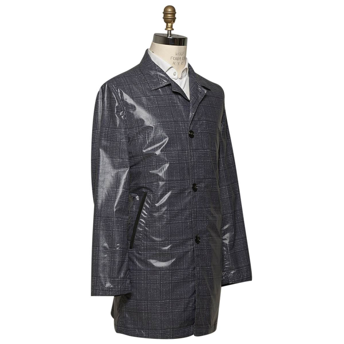 Kiton Blue Pl Pu Coat - view 2