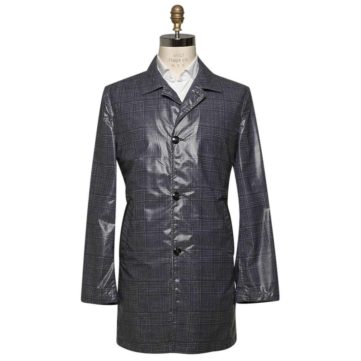 Kiton Blue Pl Pu Coat - view 5