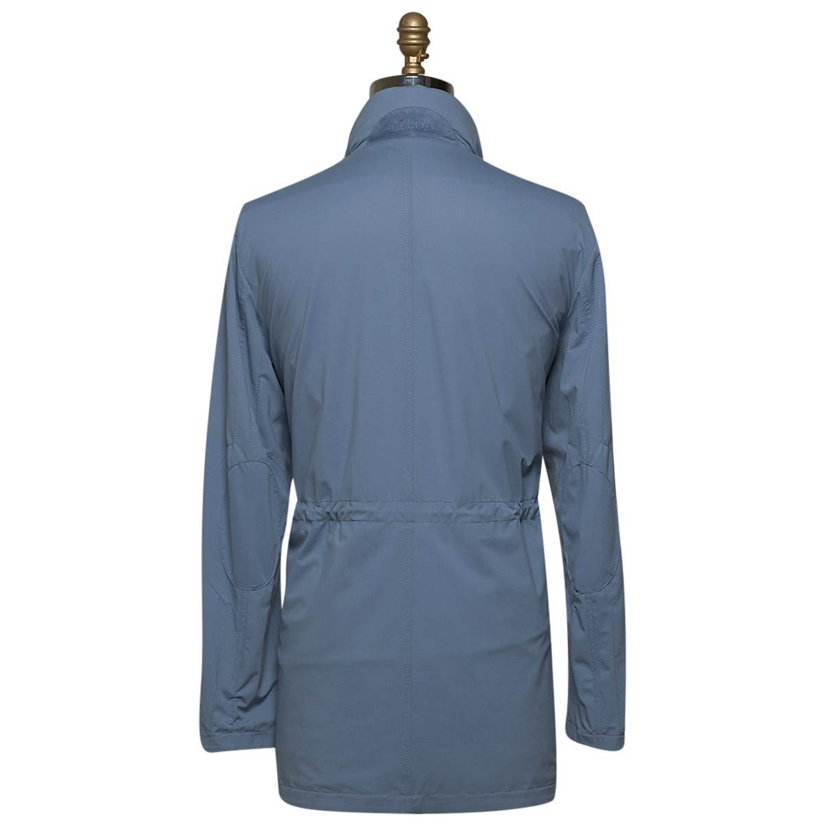 Kiton Light Blue Beige Pa Ea Pu Coat - view 3
