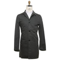 Kiton Green Cotton Silk Coat