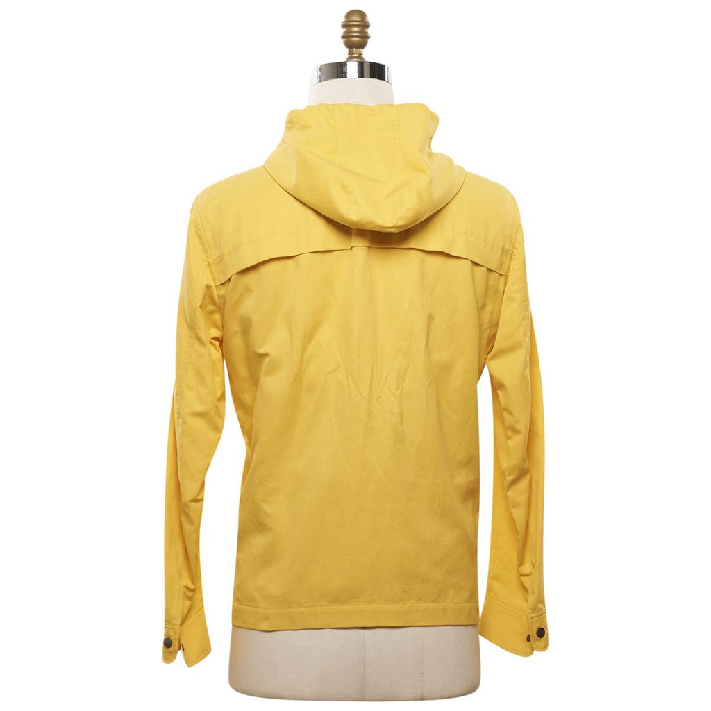 Kiton Yellow Cotton Ab Coat - view 3