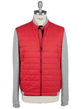 Kiton Red Gray Pa Coat