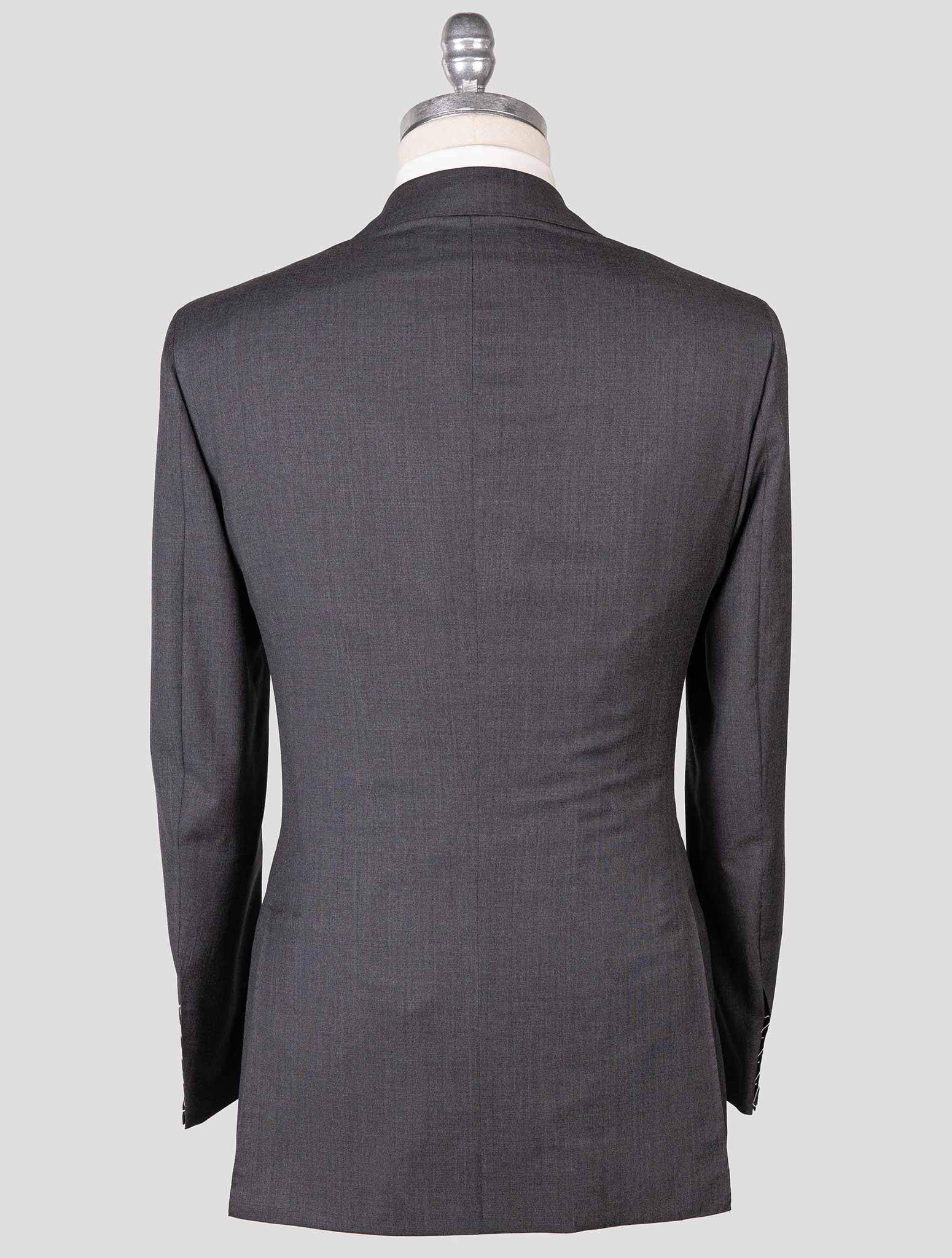 Kiton Gray Wool Suit — view 4